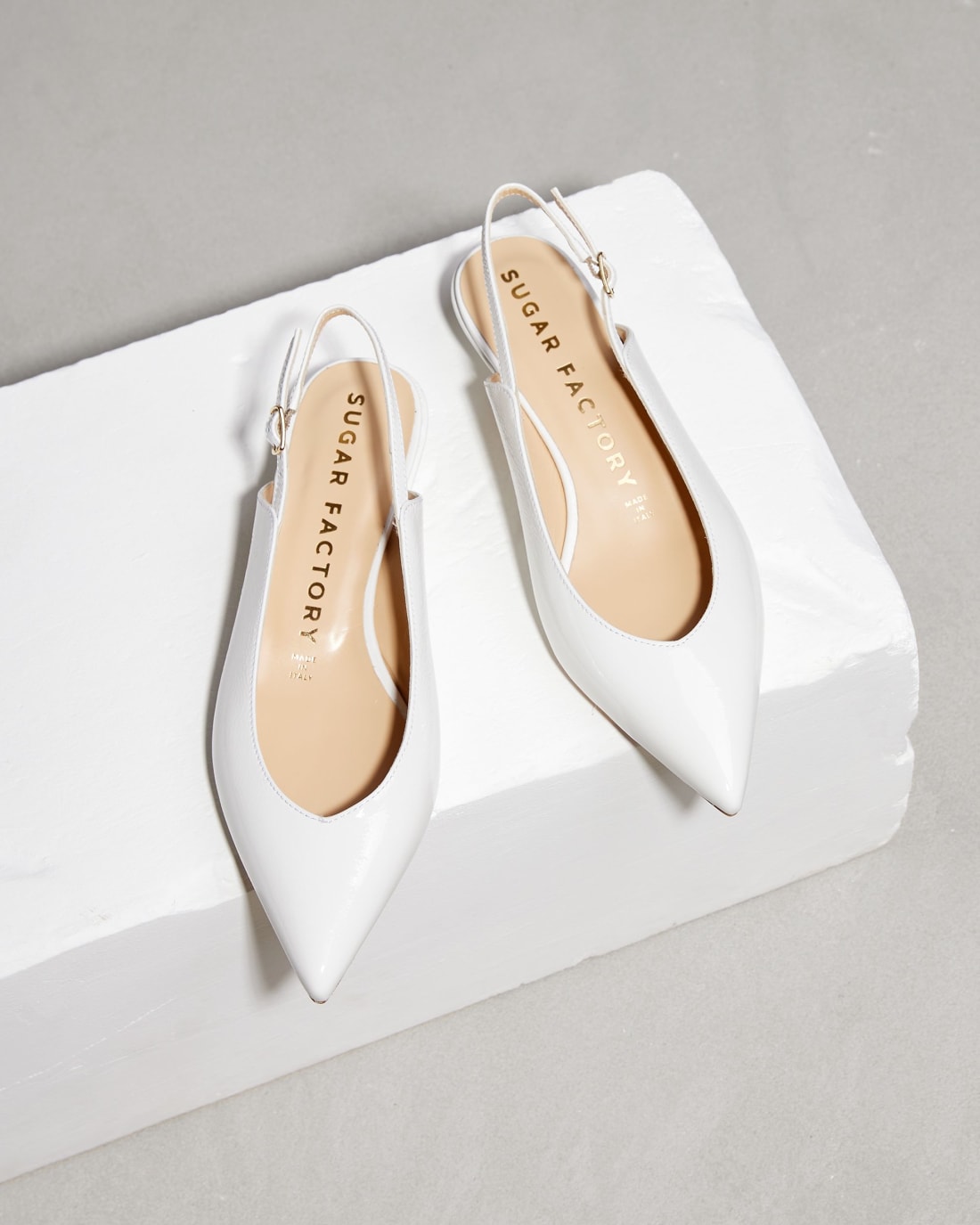 Белые кожаные туфли - Image 2 of 4