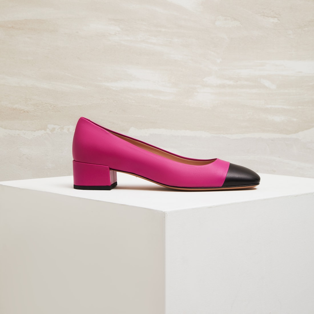Розовые кожаные туфли - Image 1 of 4