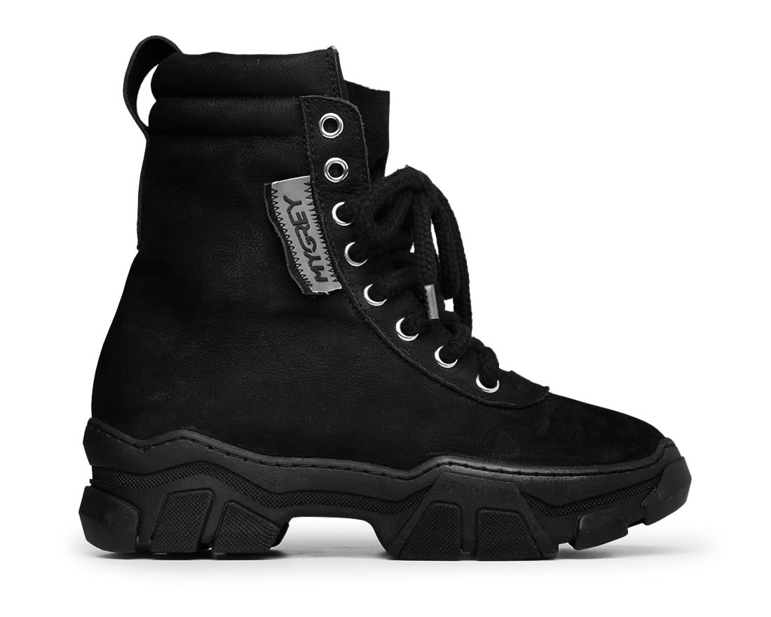 Зимние черные ботинки - Image 1 of 5