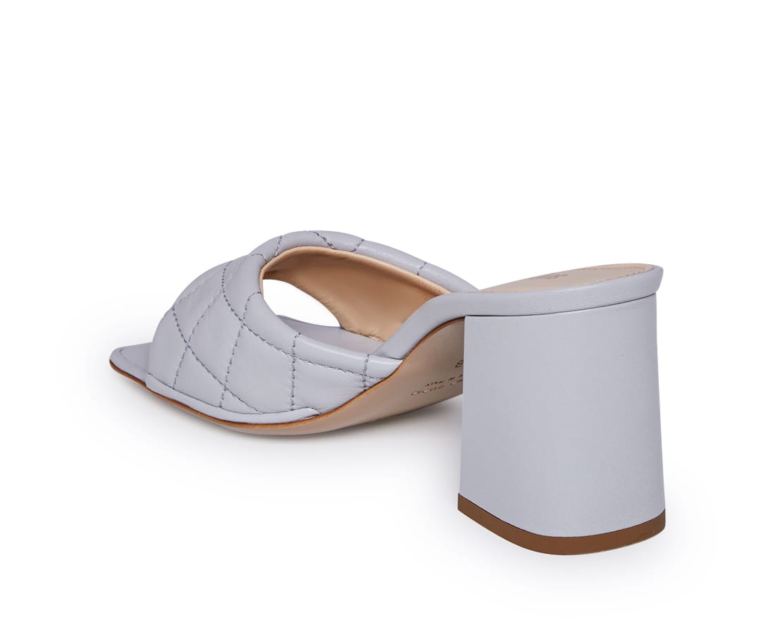 Сиреневые кожаные мюли - Image 3 of 4