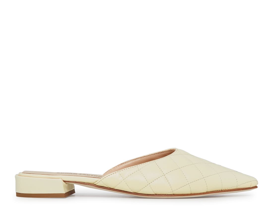 Желтые кожаные слиперы - Image 1 of 4