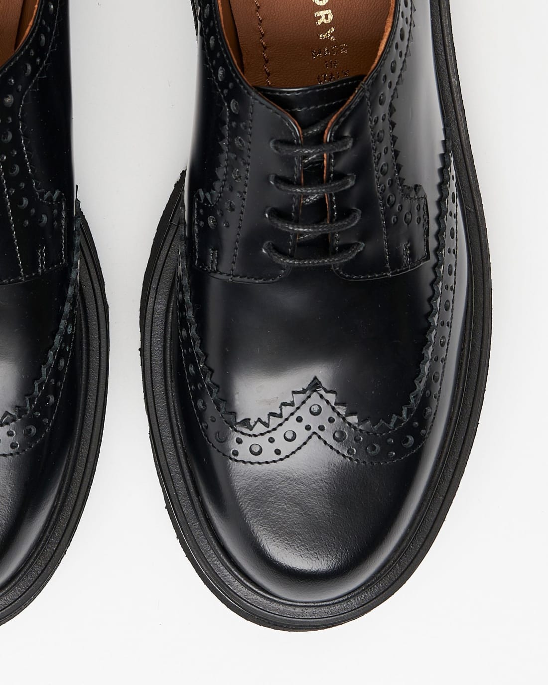 Черные кожаные полуботинки - Image 3 of 3