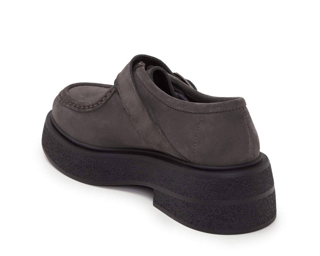 Серые замшевые лоферы - Image 3 of 5