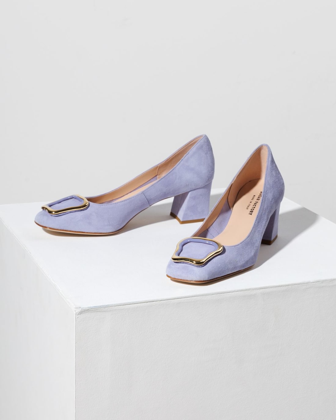 Лиловые замшевые туфли - Image 3 of 4