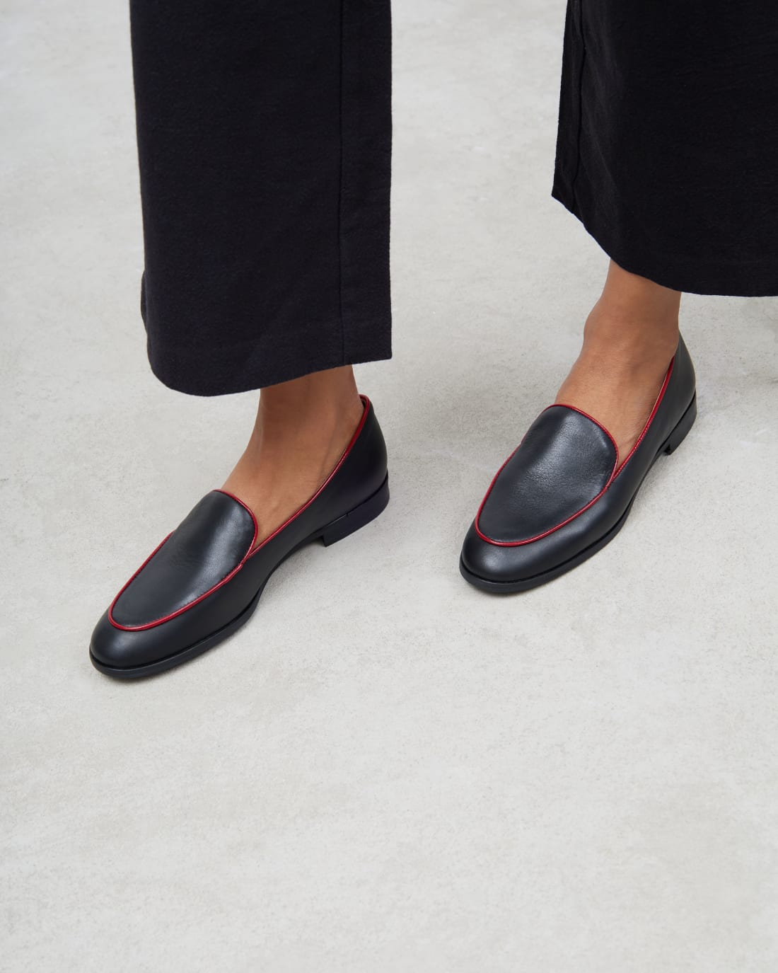 Черные кожаные лоферы - Image 7 of 7