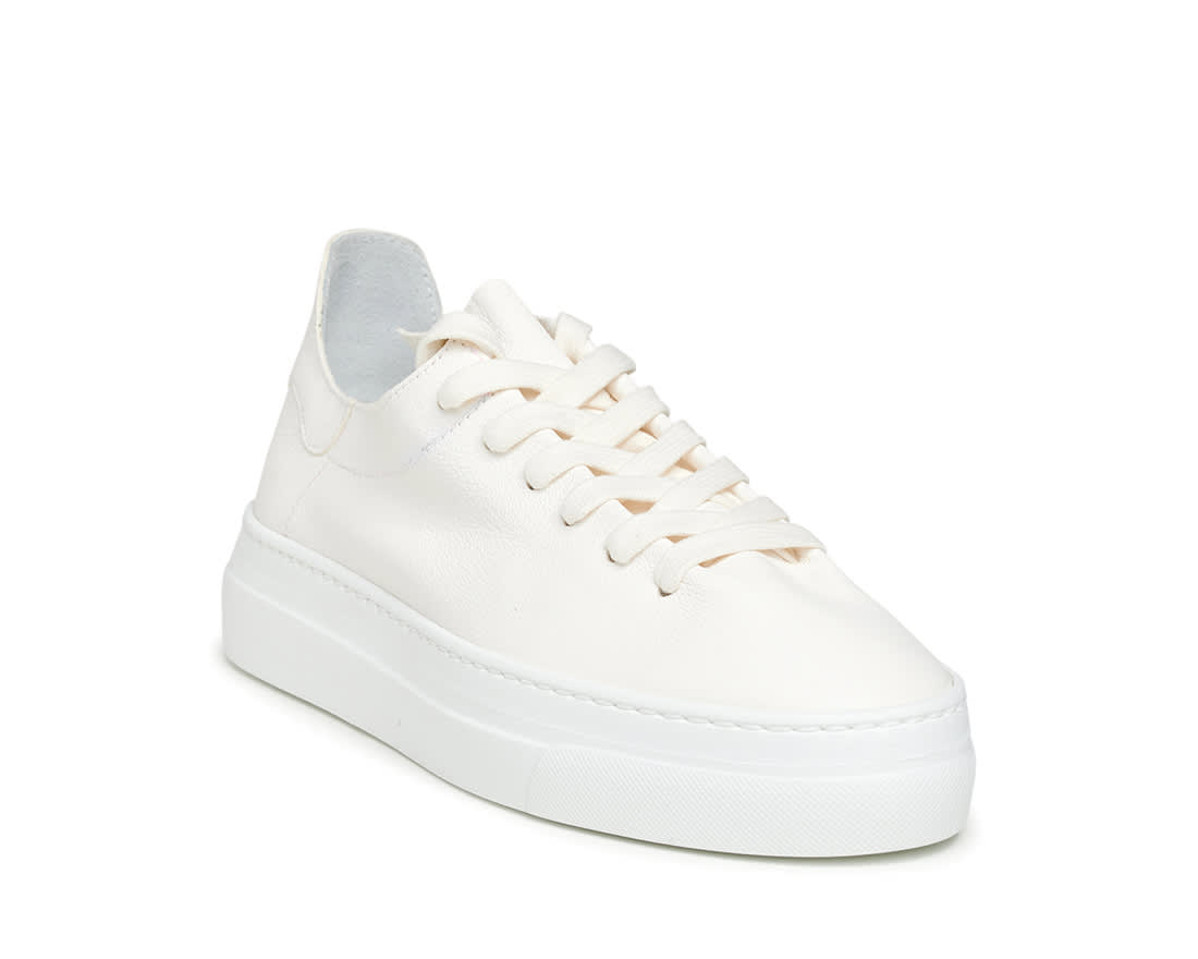 Белые кожаные кеды - Image 2 of 5