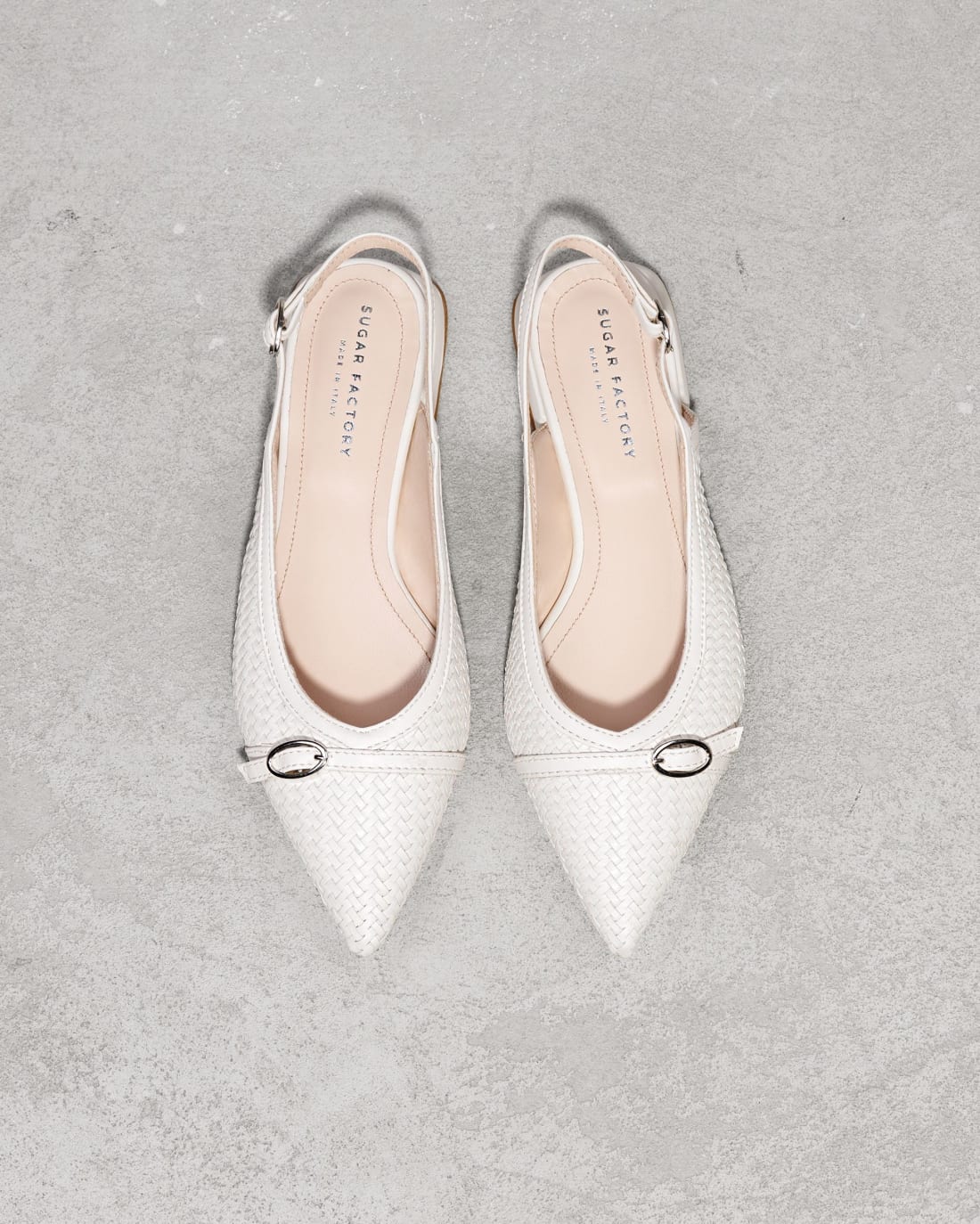 Белые кожаные туфли - Image 2 of 6