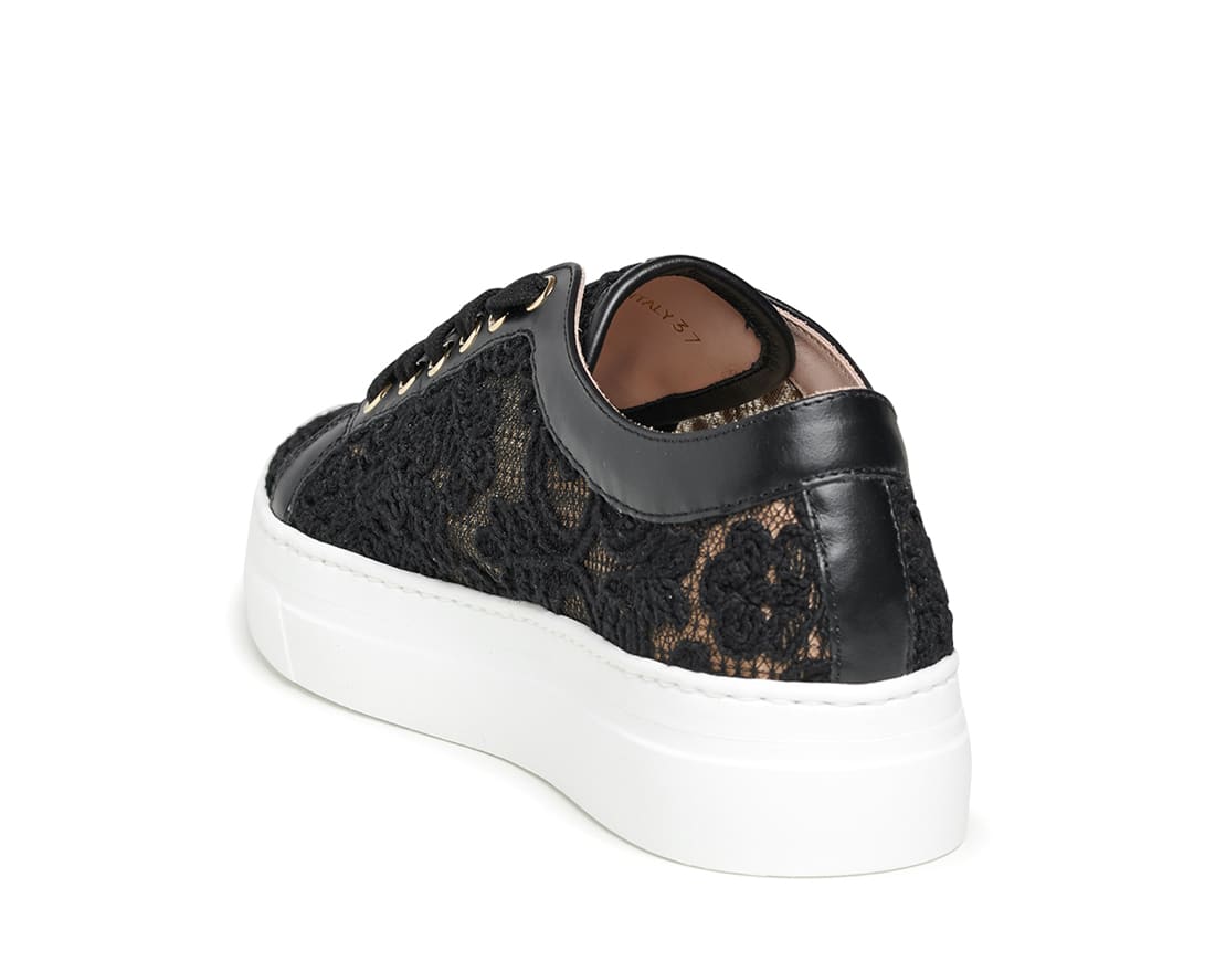 Черные текстильные кеды - Image 3 of 5