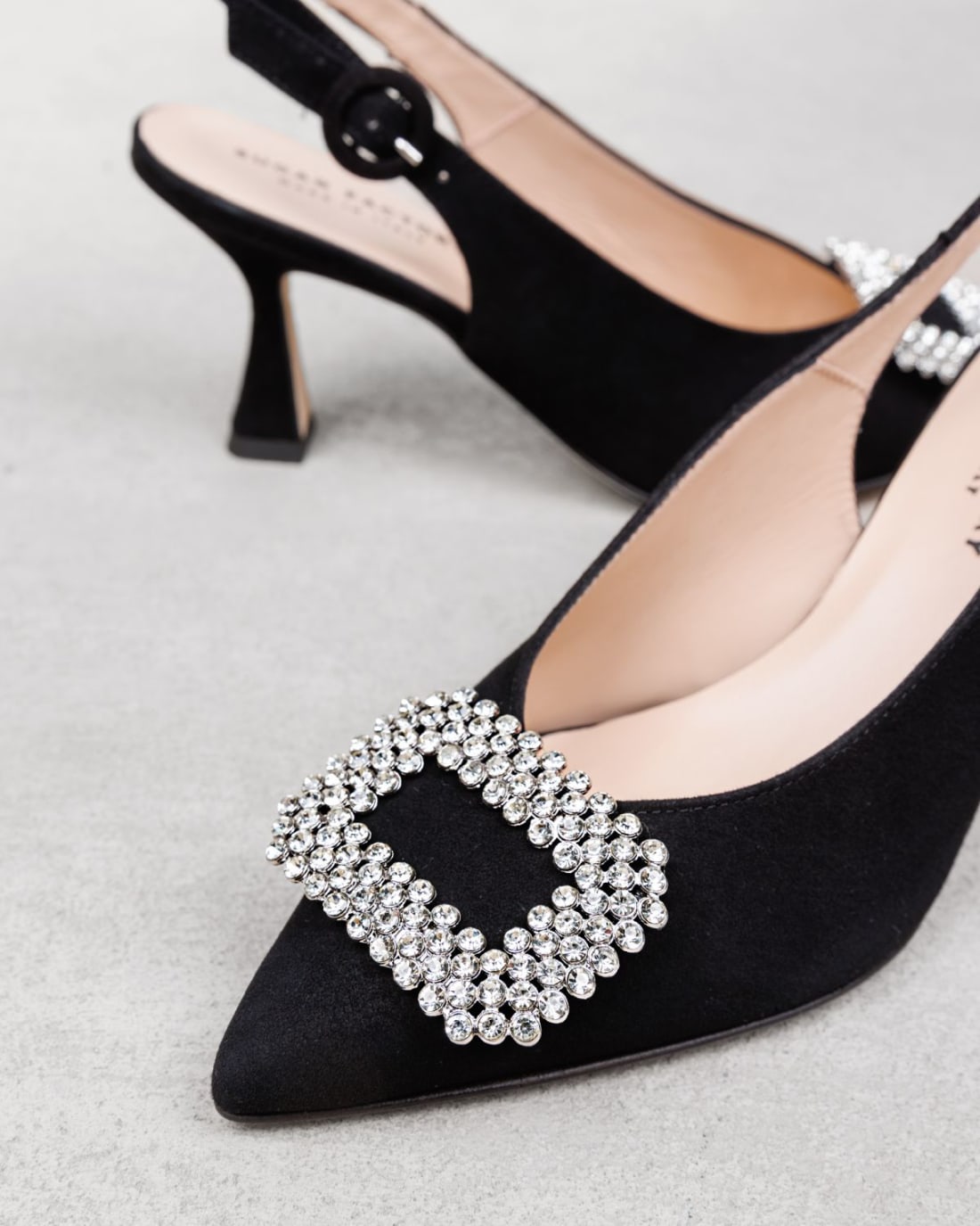 Черные замшевые туфли - Image 4 of 8