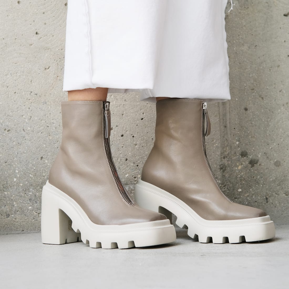 Светло-коричневые кожаные ботильоны - Image 5 of 5