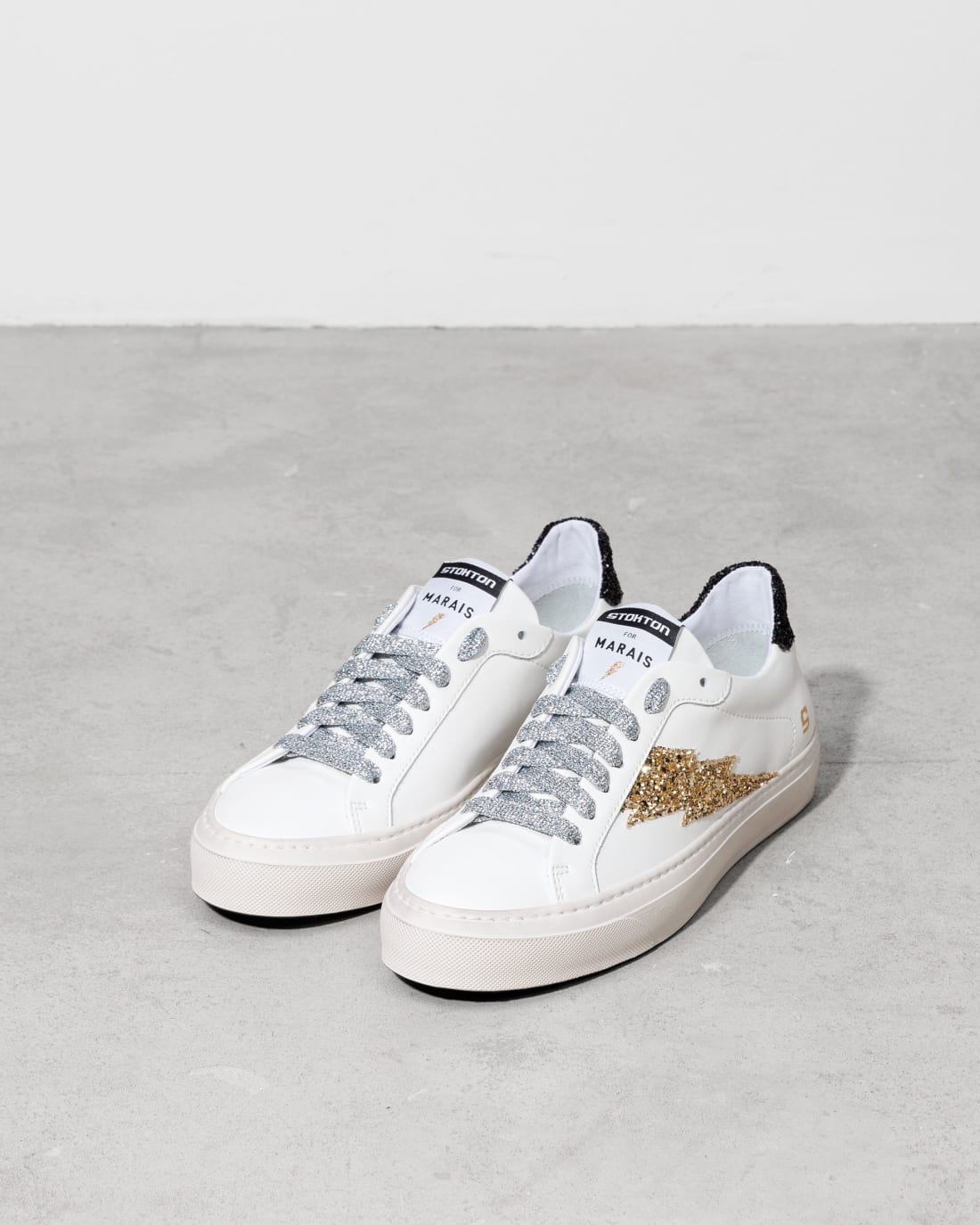 Белые кожаные кеды - Image 3 of 7