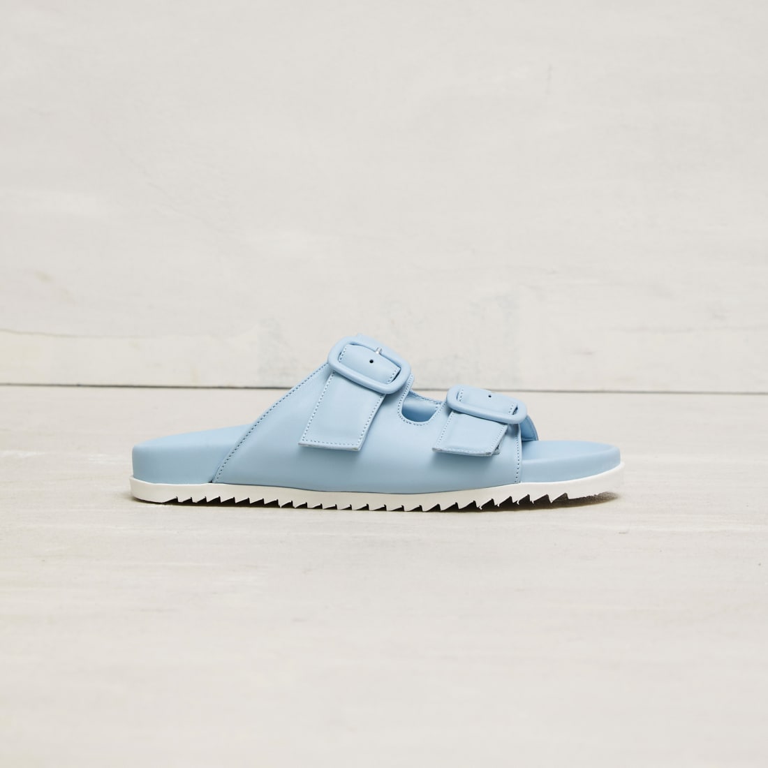 Голубые кожаные биркенштоки - Image 1 of 5