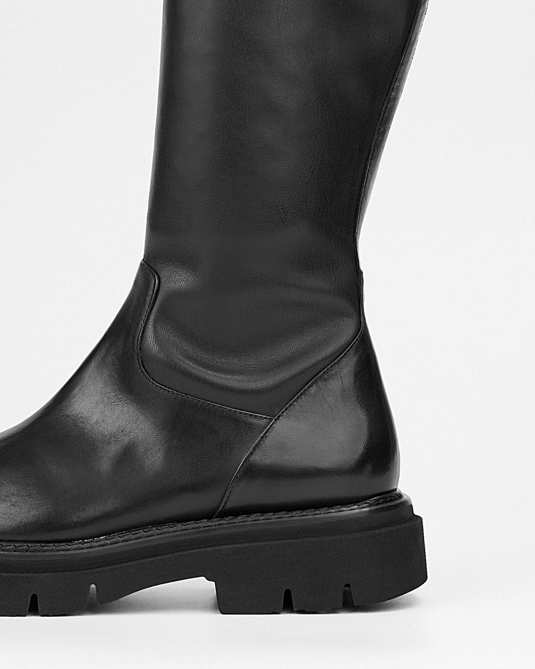 Черные кожаные сапоги - Image 5 of 5