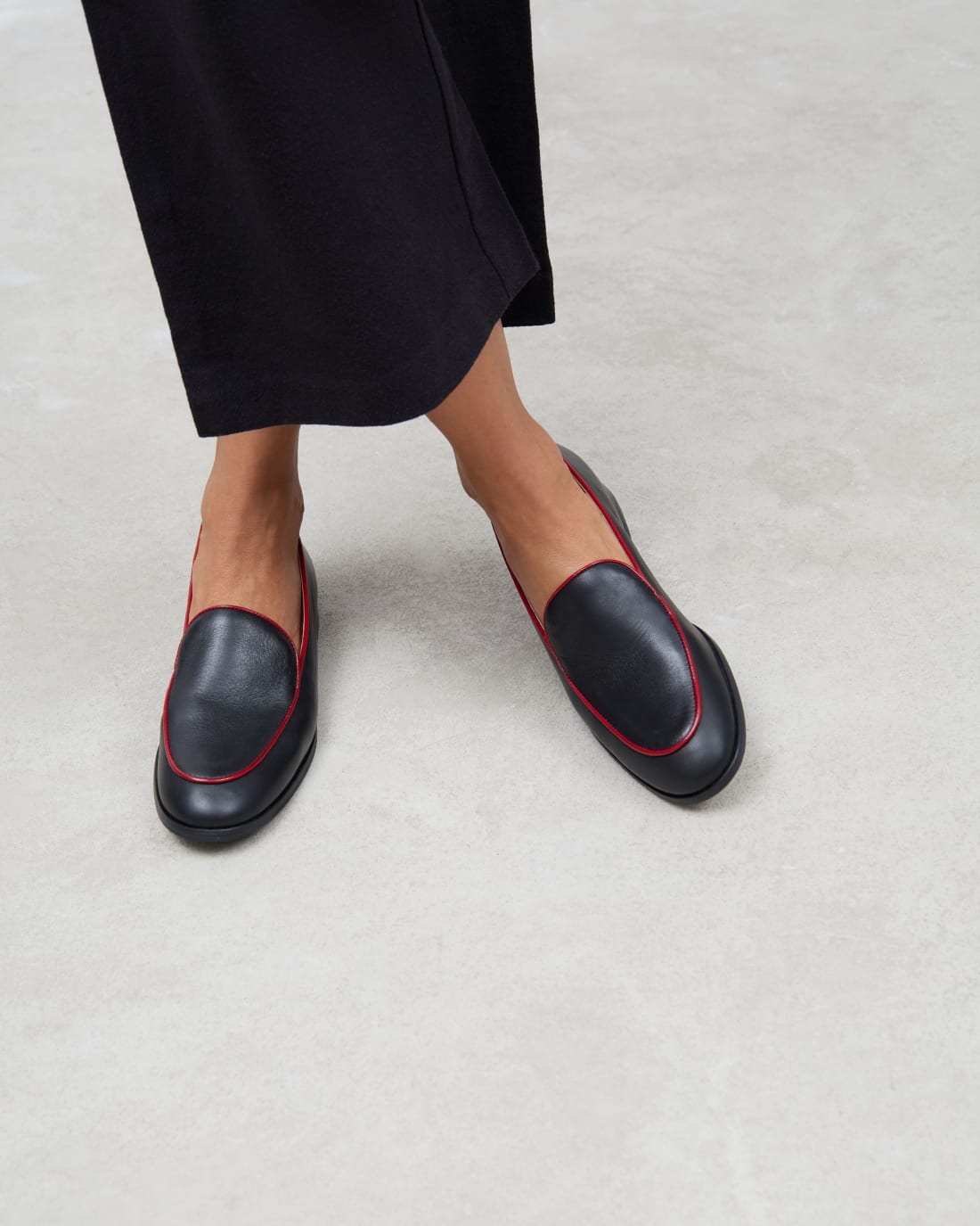 Черные кожаные лоферы - Image 5 of 7