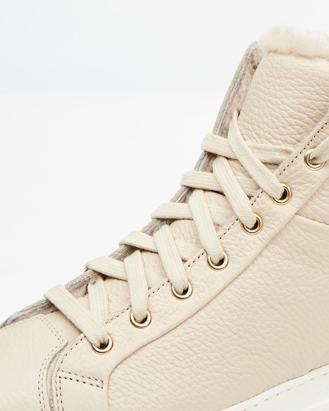 Зимние кожаные кеды - Image 3 of 4