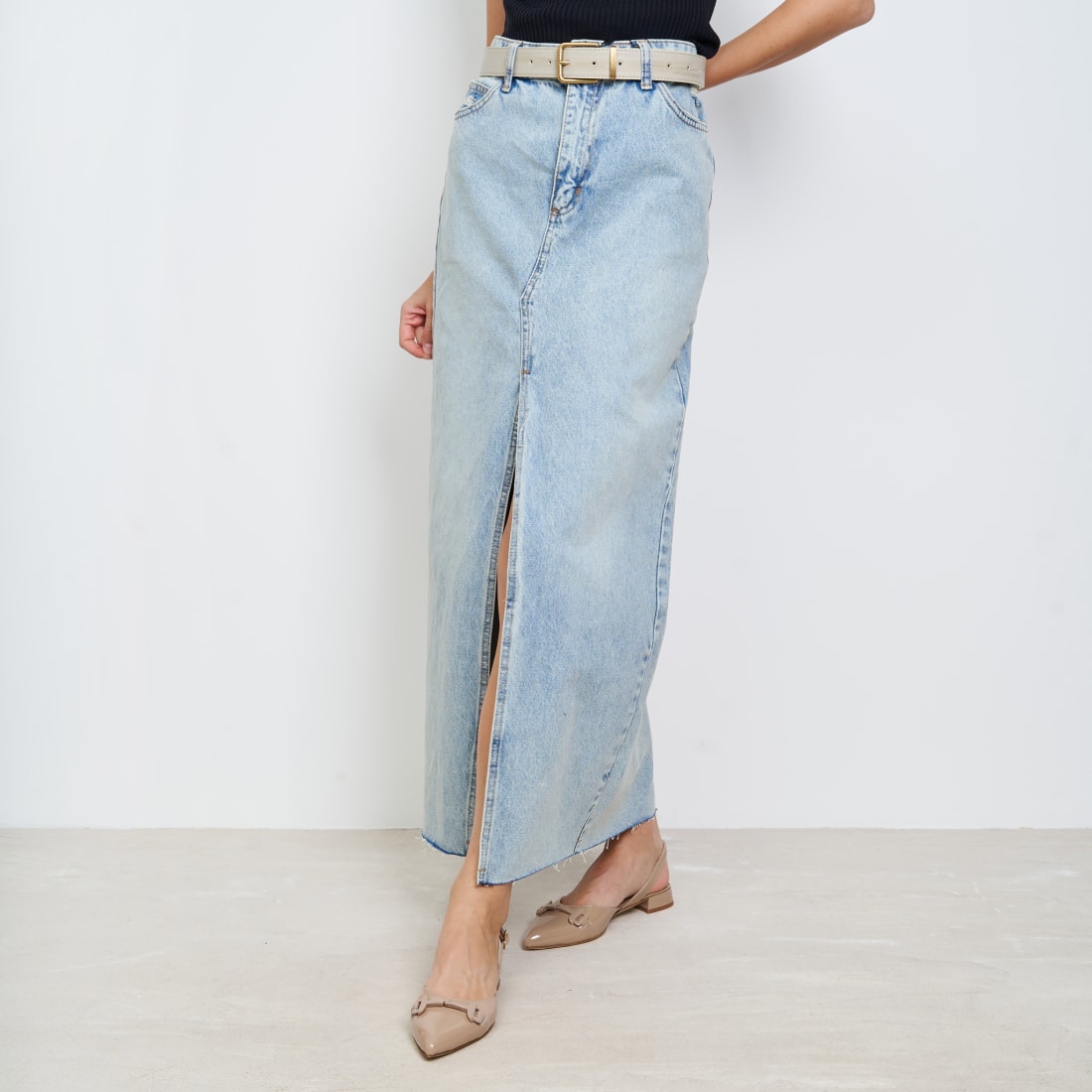 Бежевые кожаные туфли - Image 4 of 5