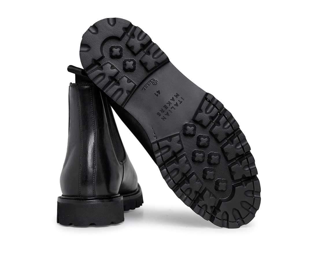 Мужские утепленные черные челси - Image 4 of 4