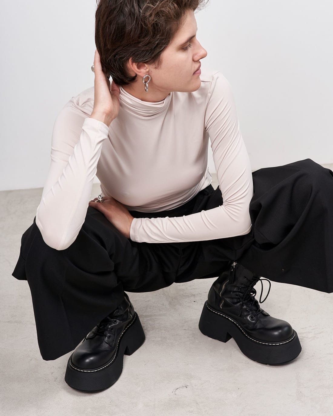 Черные кожаные ботинки - Image 5 of 5