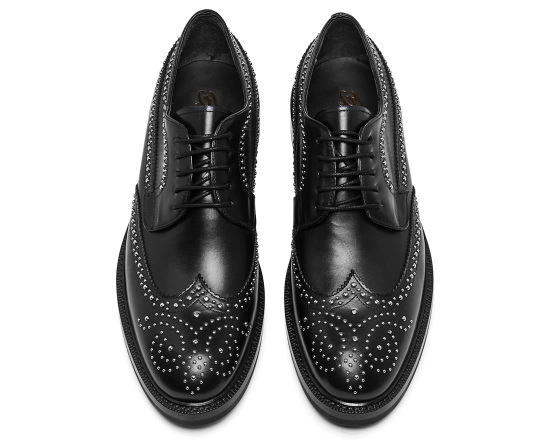 Черные кожаные дерби - Image 3 of 4