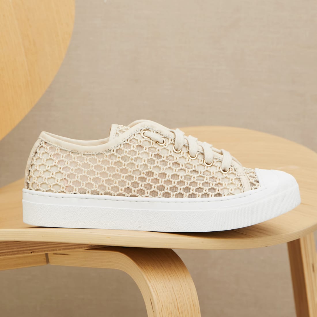 Песочные текстильные кеды - Main image