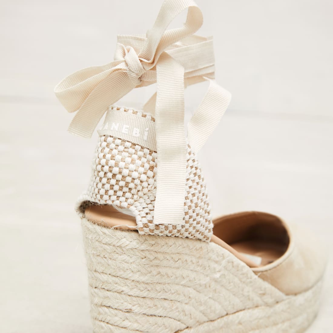 Бежевые замшевые эспадрильи - Image 3 of 5