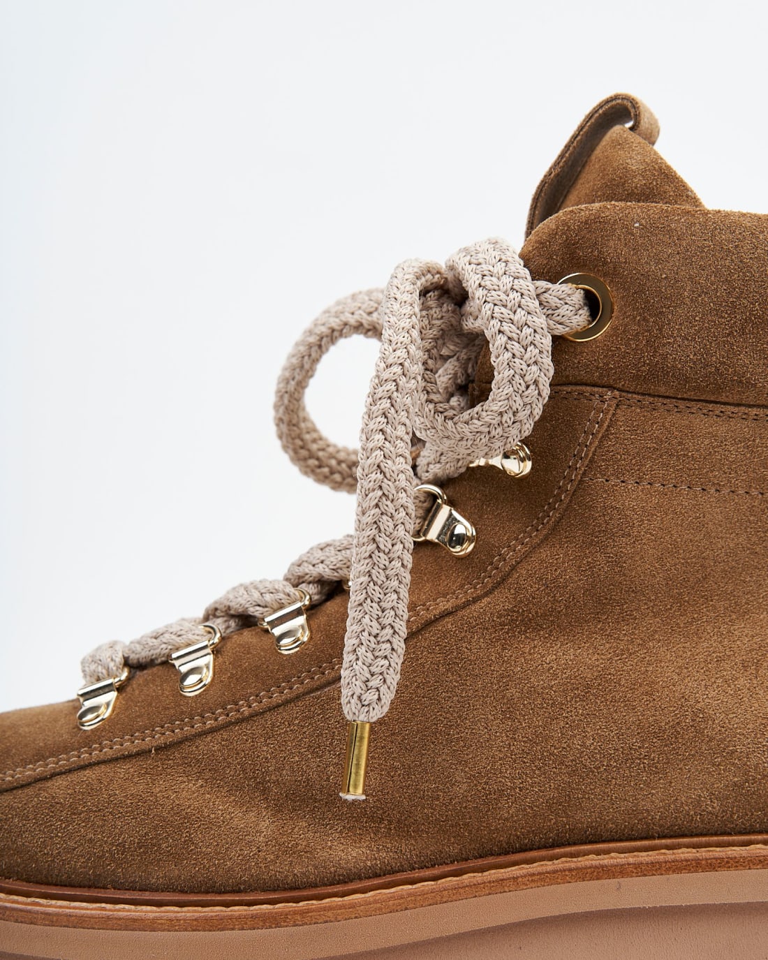 Светло-коричневые замшевые ботинки - Image 4 of 5