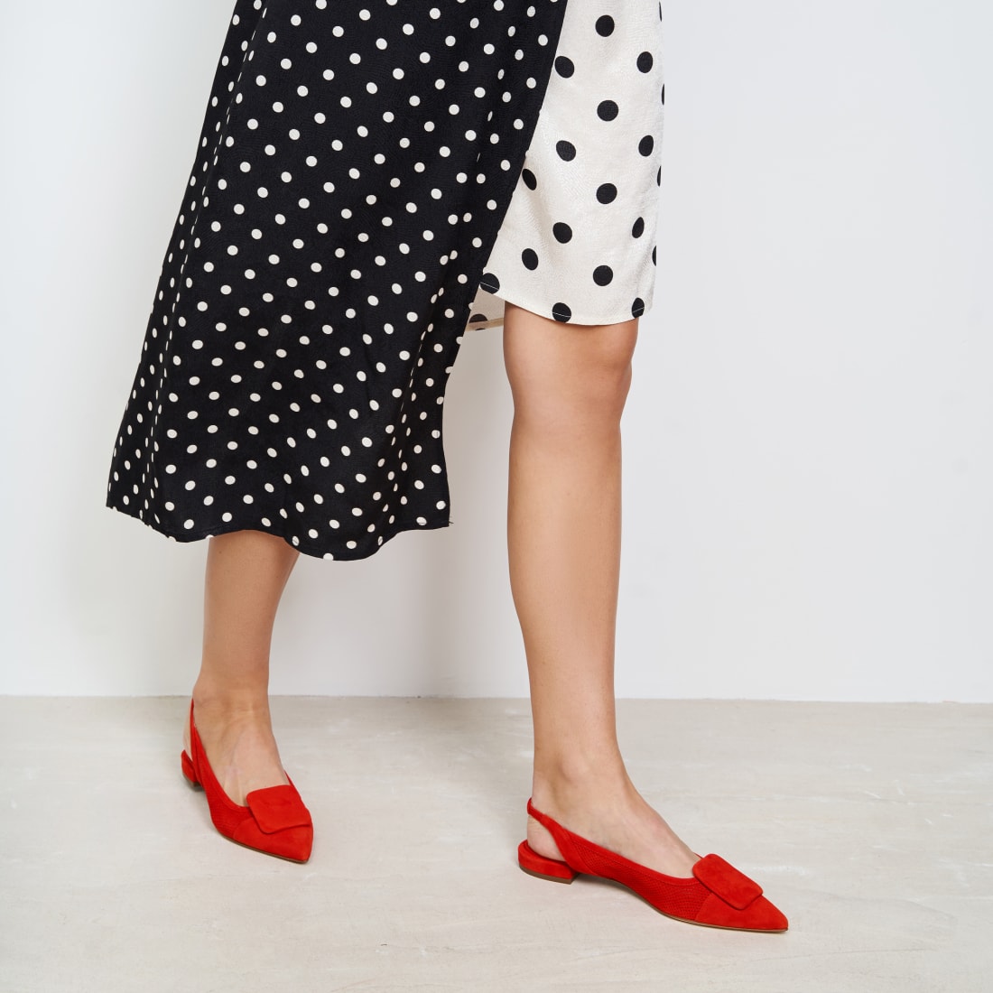 Красные замшевые туфли - Image 5 of 6