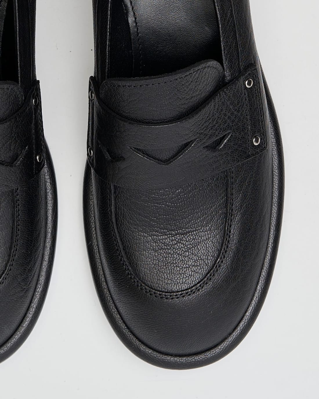 Черные кожаные лоферы - Image 4 of 4