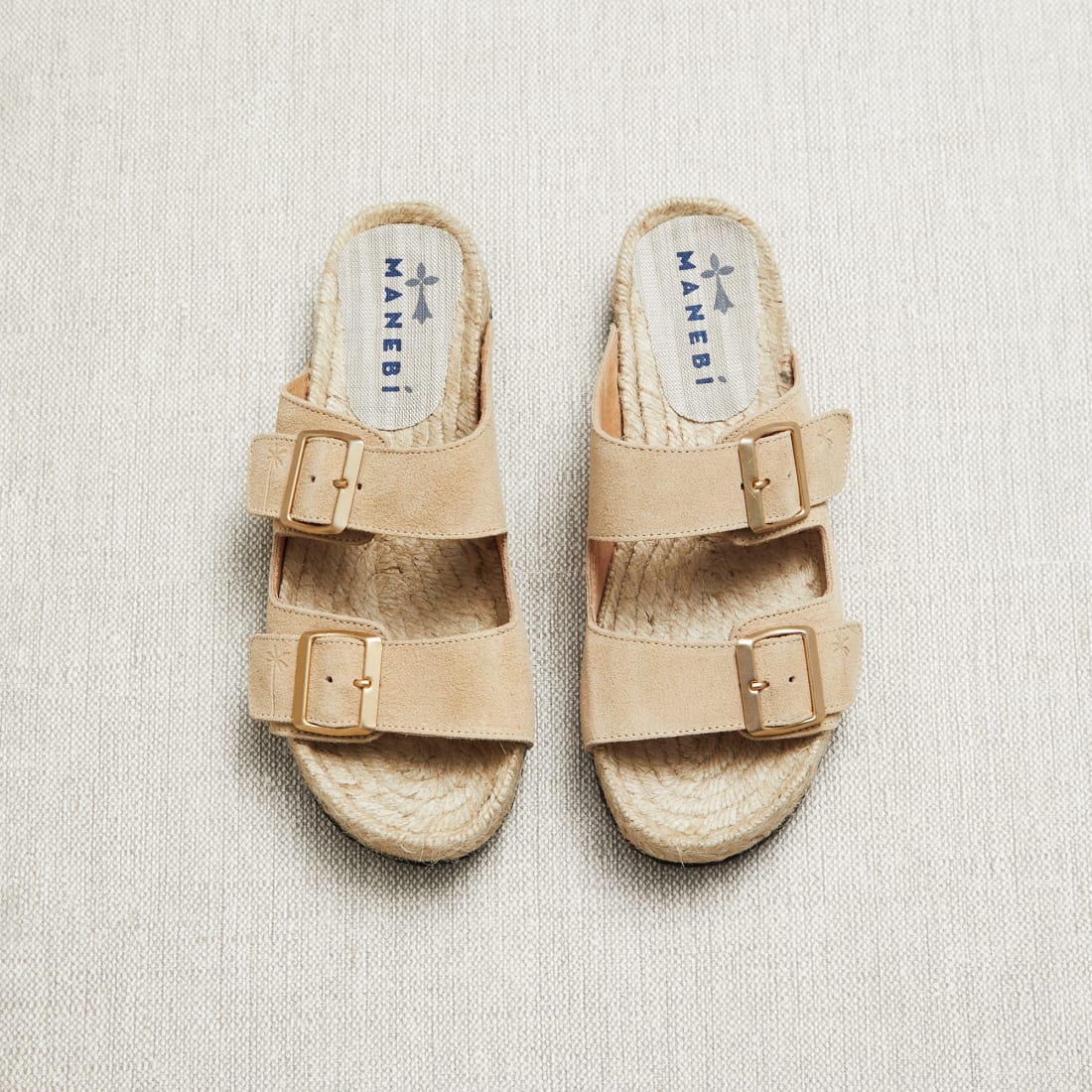 Бежевые замшевые биркенштоки - Image 2 of 5