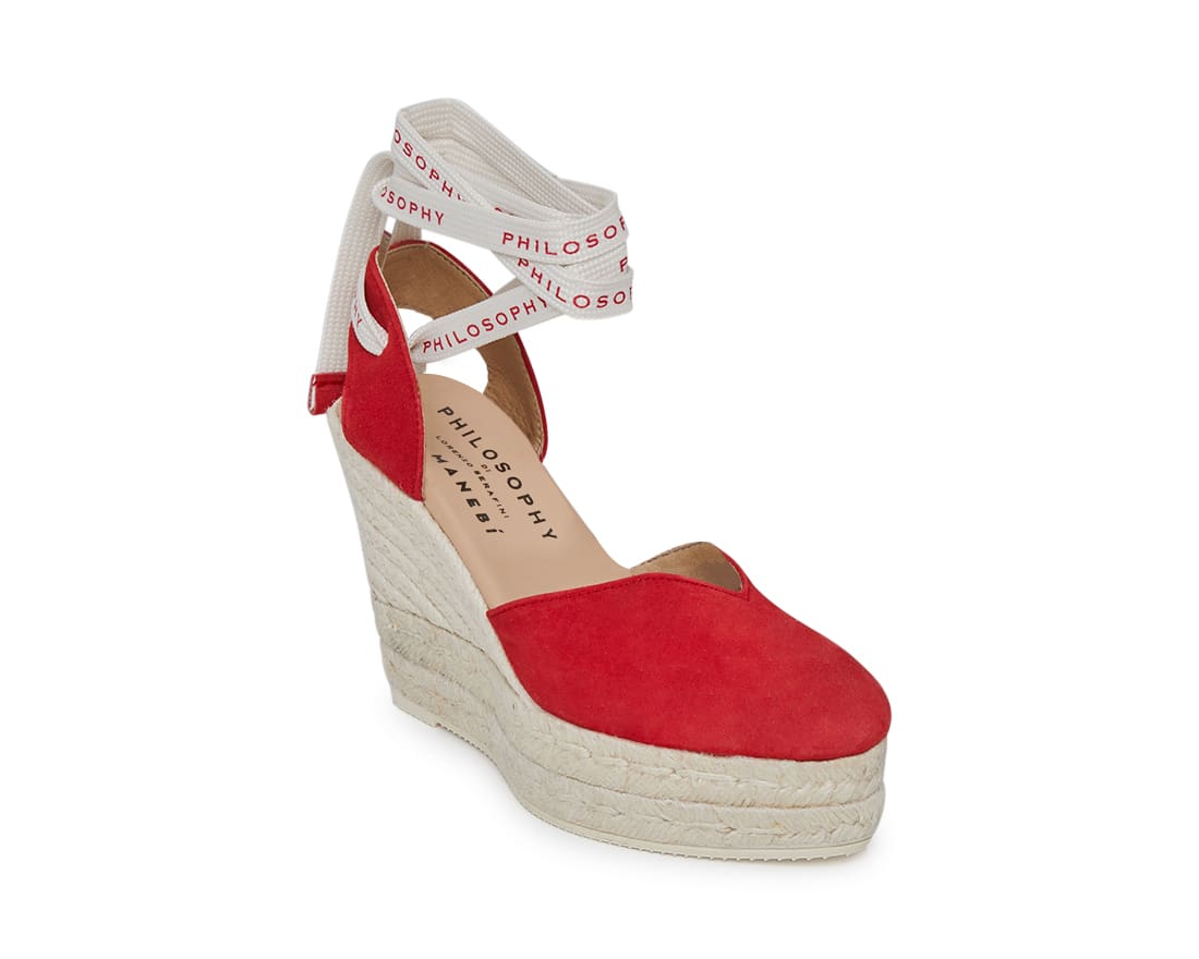 Красные замшевые эспадрильи - Image 2 of 4