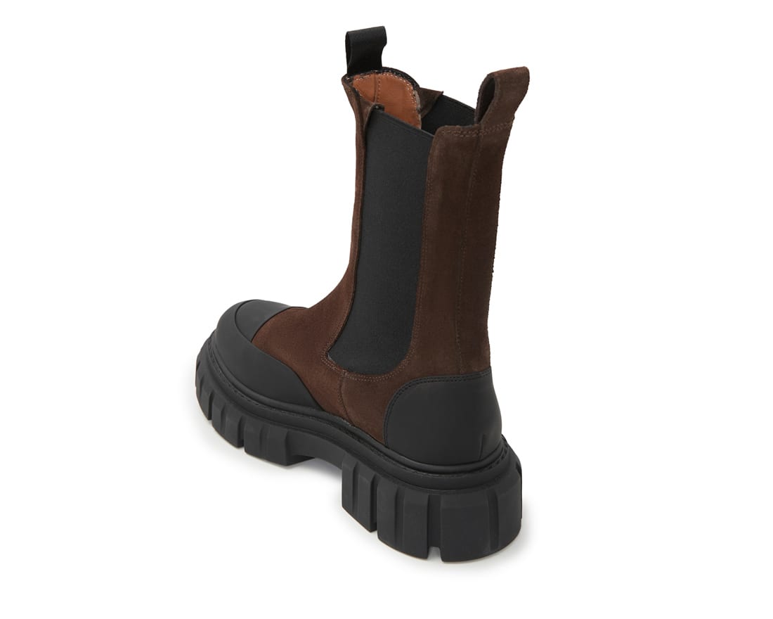 Коричневые замшевые челси - Image 3 of 5