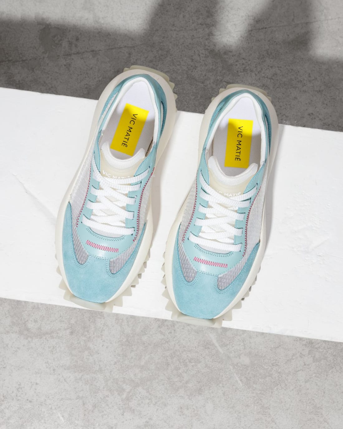 Бирюзовые текстильные кеды - Image 2 of 6