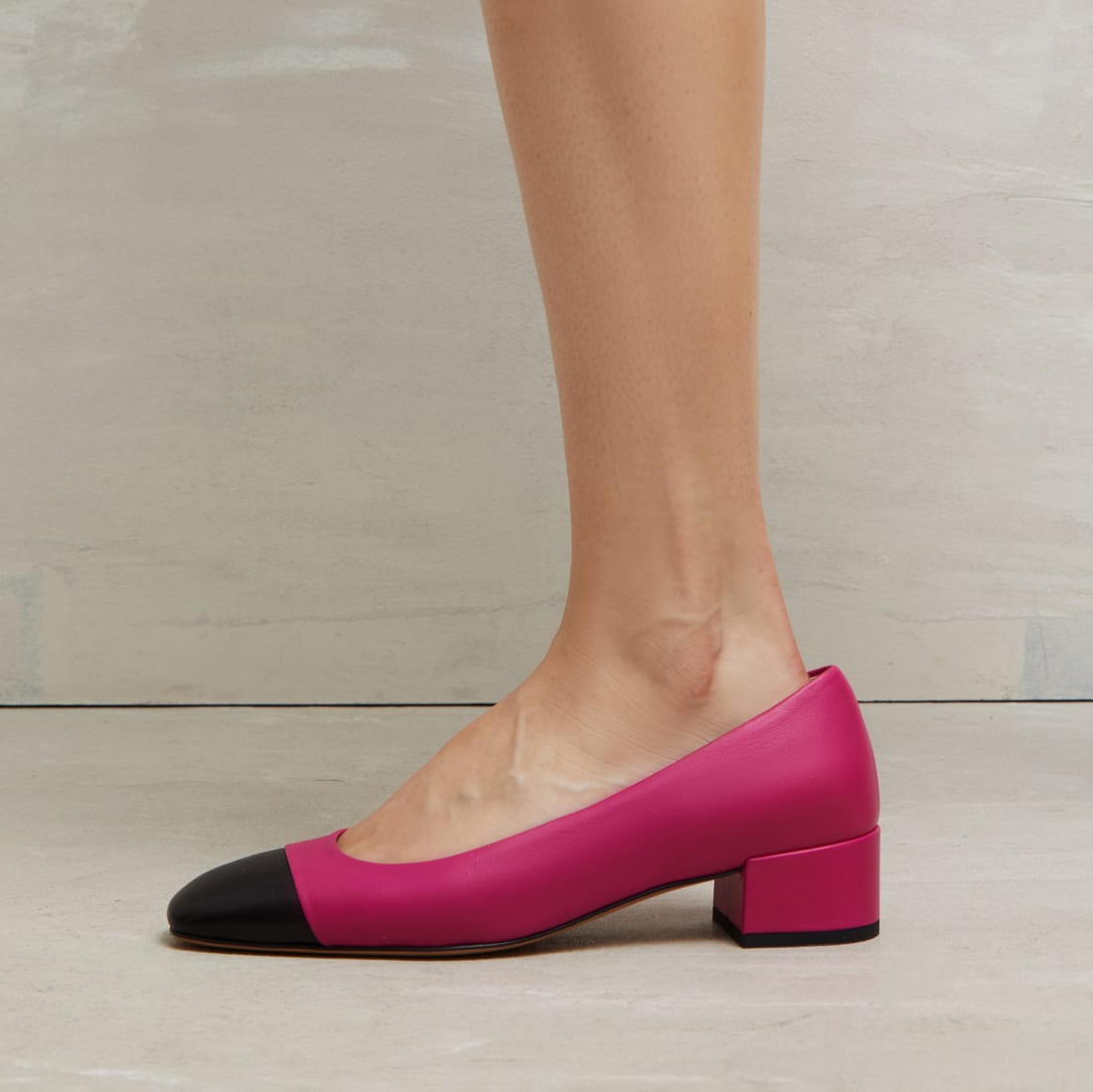 Розовые кожаные туфли - Image 4 of 4