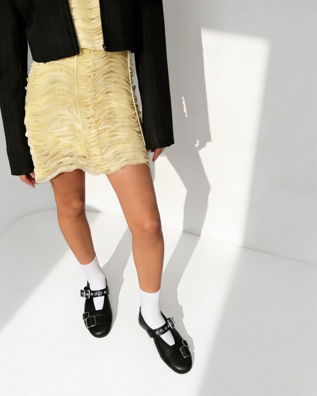 Черные кожаные туфли с пряжкой - Image 2 of 5