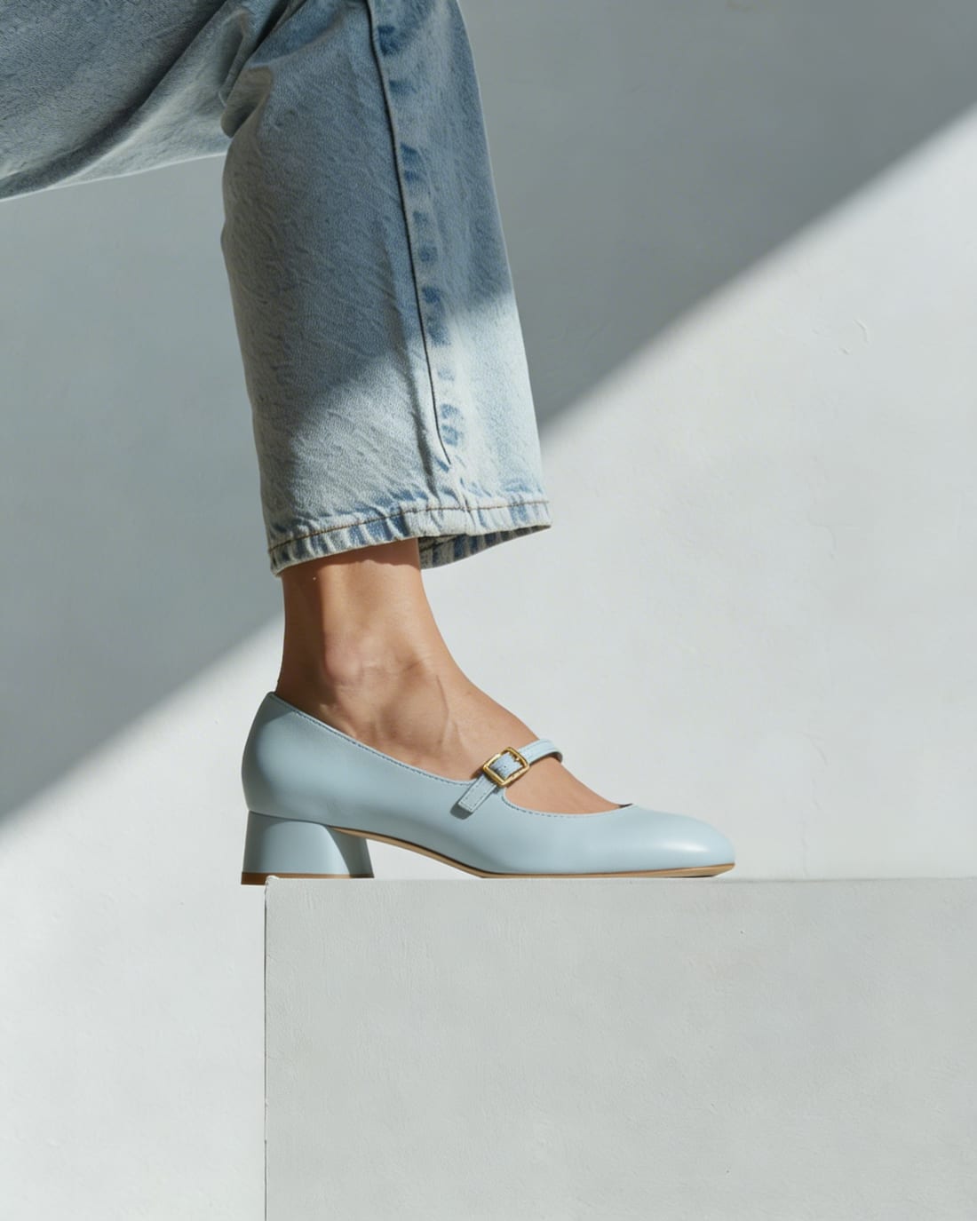 Голубые туфли-мэри джейн  - Image 2 of 5