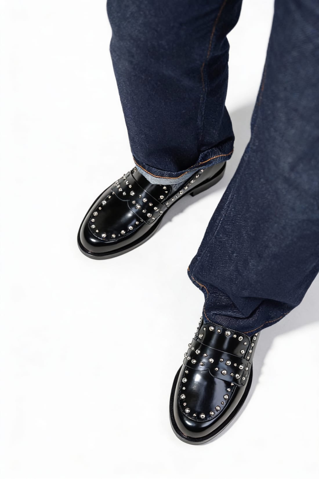 Черные кожаные лоферы - Image 6 of 6