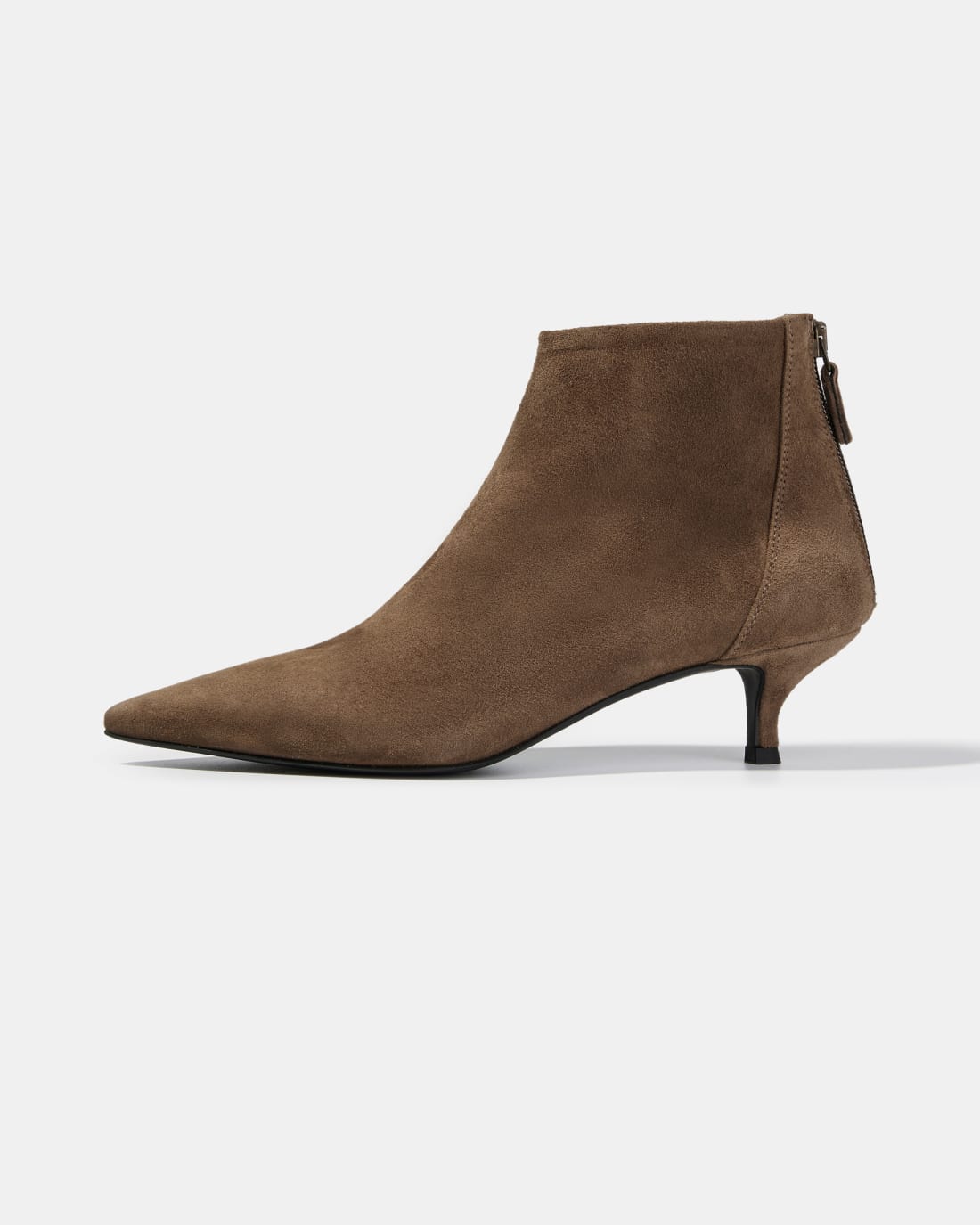 Коричневые замшевые ботильоны - Image 1 of 6