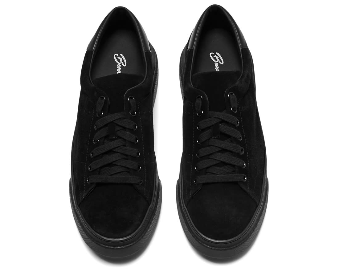 Черные замшевые кеды - Image 3 of 4