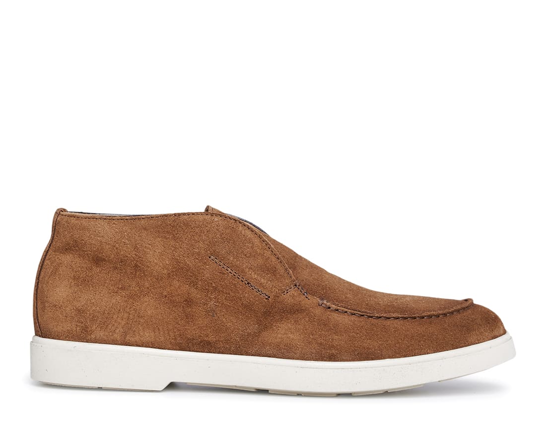 Коричневые замшевые полуботинки - Image 1 of 4