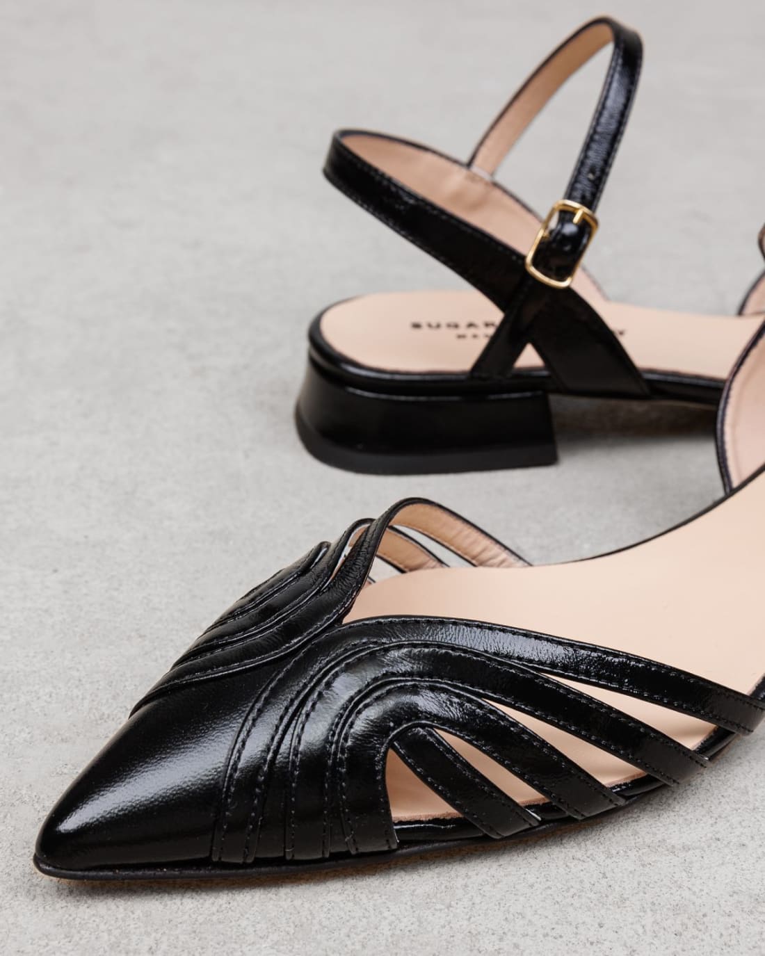 Черные кожаные туфли - Image 4 of 6