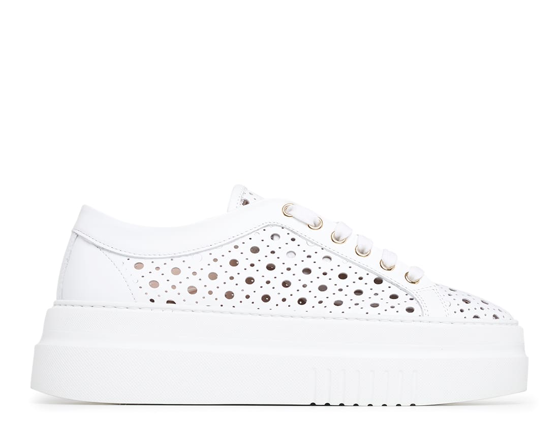 Белые кожаные кеды - Image 1 of 5