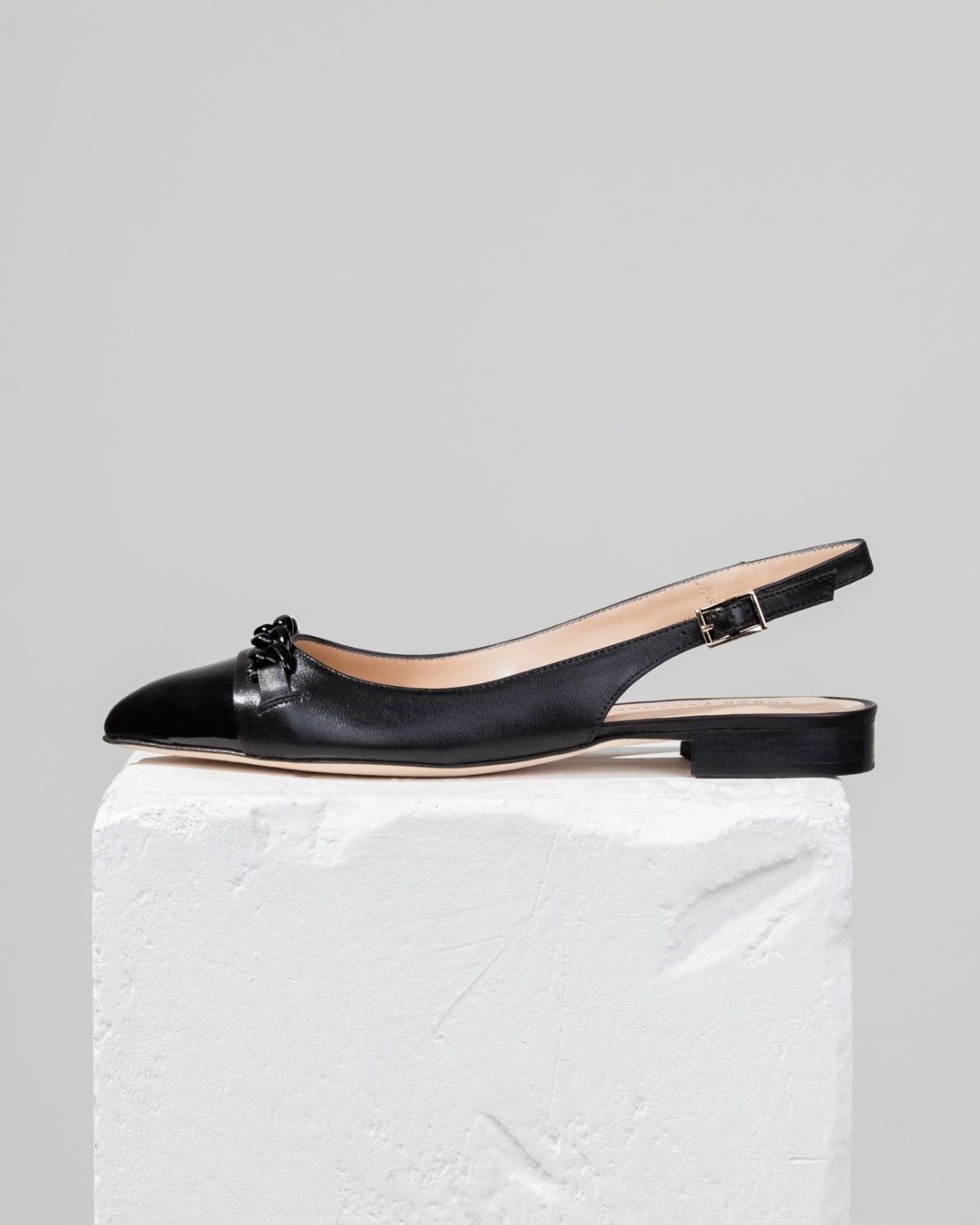 Черные кожаные туфли - Image 1 of 6