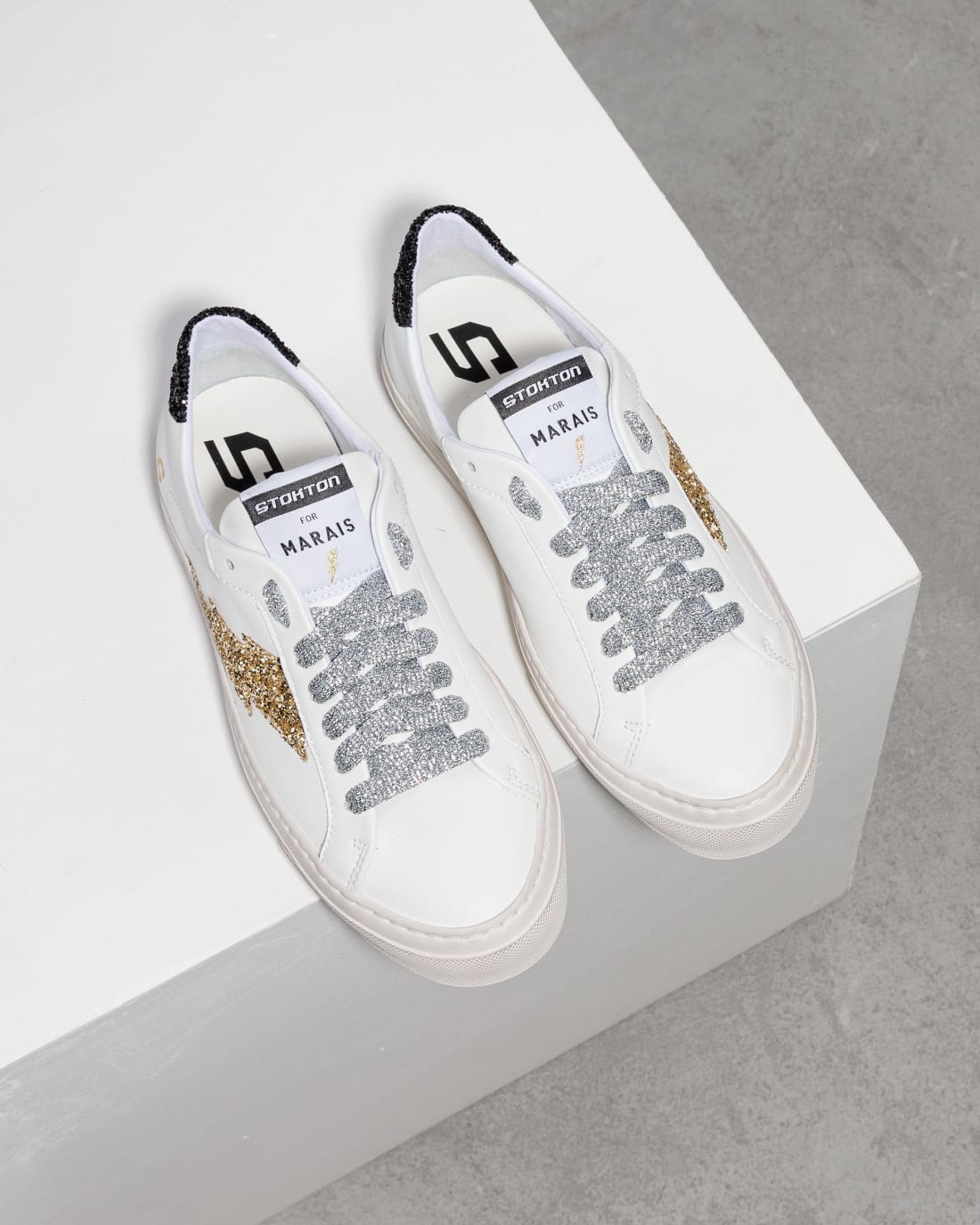 Белые кожаные кеды - Image 2 of 7