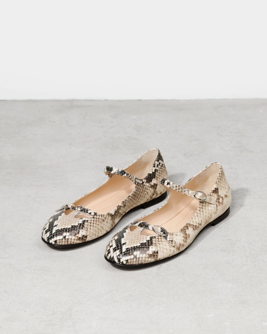 Кожаные балетки - Image 3 of 6