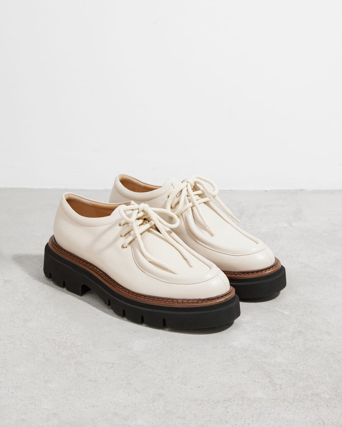 Молочные кожаные полуботинки - Image 3 of 7