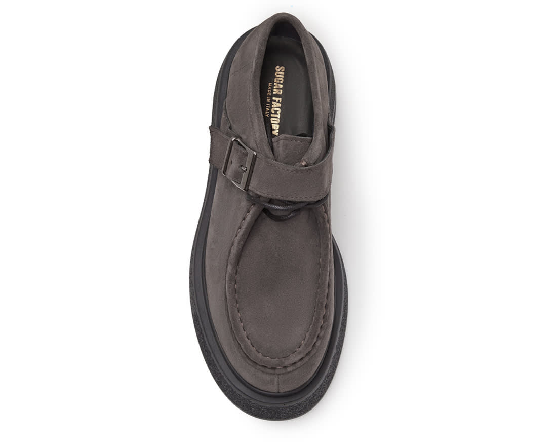 Серые замшевые лоферы - Image 4 of 5