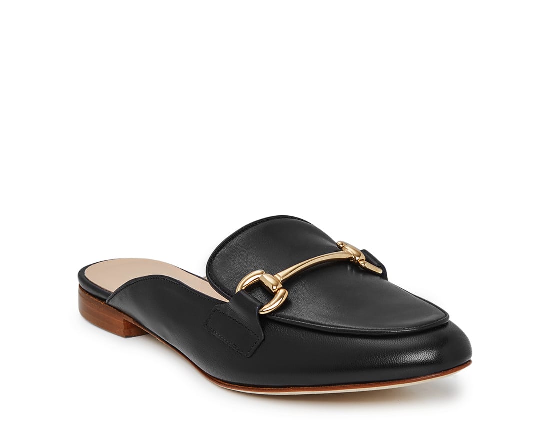 Черные кожаные слиперы - Image 2 of 4