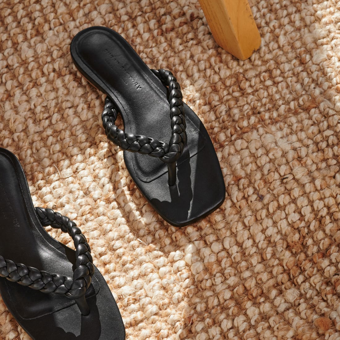 Черные кожаные шлепанцы - Image 5 of 5