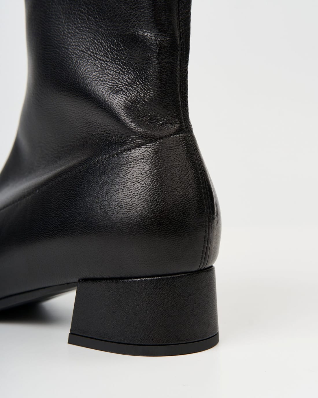 Черные кожаные ботильоны - Image 6 of 6