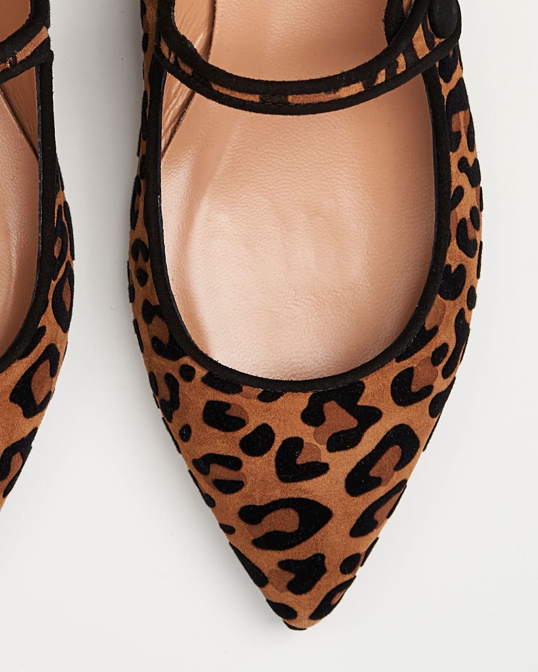 Леопардовые замшевые балетки - Image 5 of 8